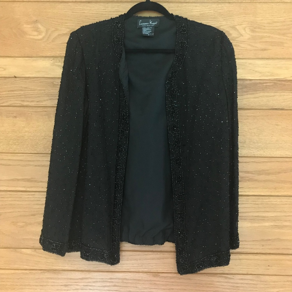 Vintage Laurence Kazar beaded jacket